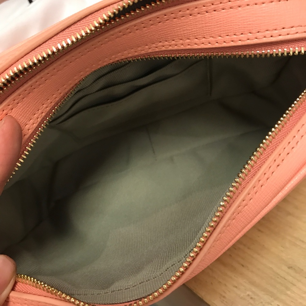 Furla Leather Small Crossbody bag Peach - Picture 4 of 5